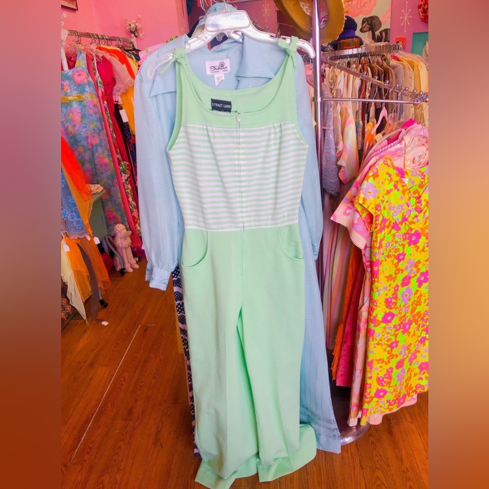 Vintage Mint Jumpsuit